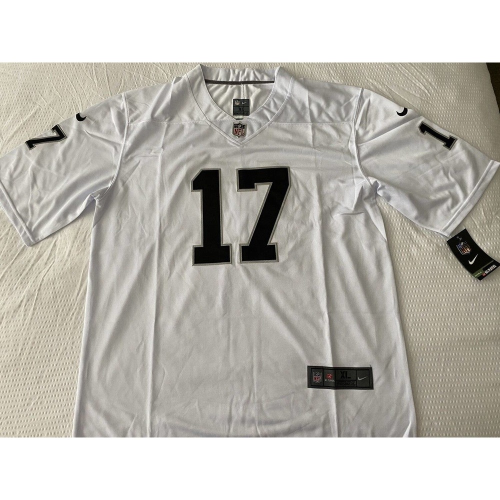 Nike On Field NFL Players Davante Adams Las Vegas Raiders White Game Jersey XL